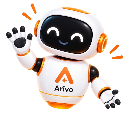 The Arivo robot, waving hello